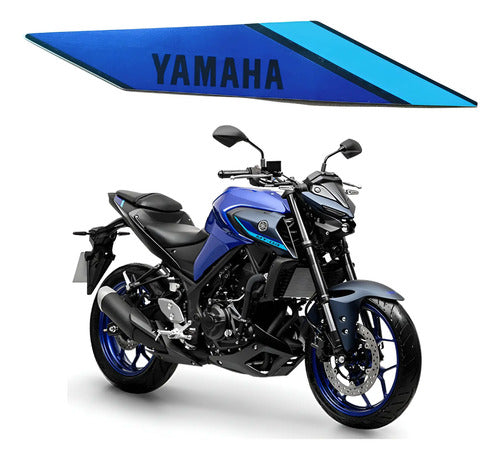 Adesivo da Rabeta Lateral Direita Yamaha Mt-03 2023 a 2025 Azul