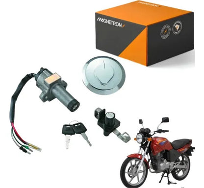 Conjunto de Travas Magnetron Honda Cbx 200 Strada 1994 a 2002