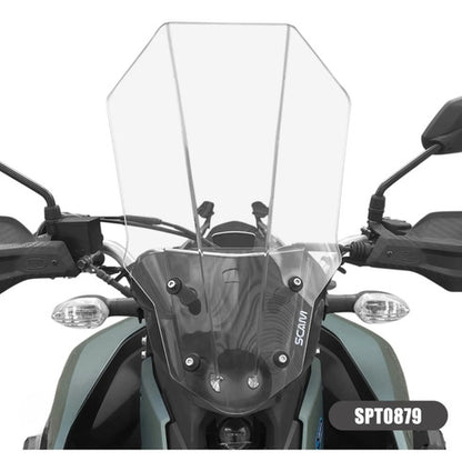 Bolha Alta de Policarbonato Scam Yamaha Lander 250 2025 em diante Transparente