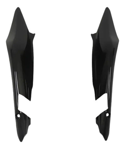 Par de Rabetas Laterais Paramotos Honda Xre 300 2010 a 2018 Preto Brilhante 1356/221/02