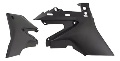 Par de Tampas Laterais Dianteiras Paramotos Honda Xre 300 2010 a 2018 Preto