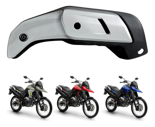 Protetor do Escapamento Yamaha Lander 250 2025 em diante Prata