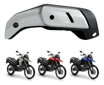 Protetor do Escapamento Yamaha Lander 250 2025 em diante Prata