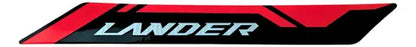 Adesivo da Tampa Lateral Esquerda Yamaha Lander 250 2025 Cinza