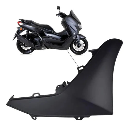 Moldura da Tampa Lateral Direita Yamaha Nmax 160 2021 a 2024 Preto Fosco