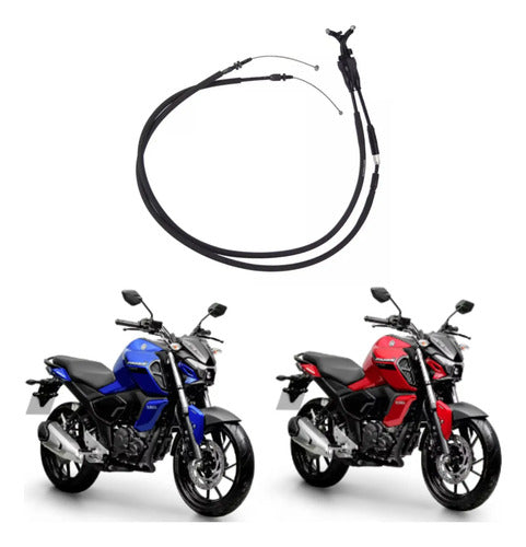 Cabo do Acelerador A e B Yamaha Fazer Fz15 150 2023 a 2024