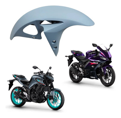 Paralama Dianteiro Yamaha Mt-03 Yzf-R3 Cinza Fosco