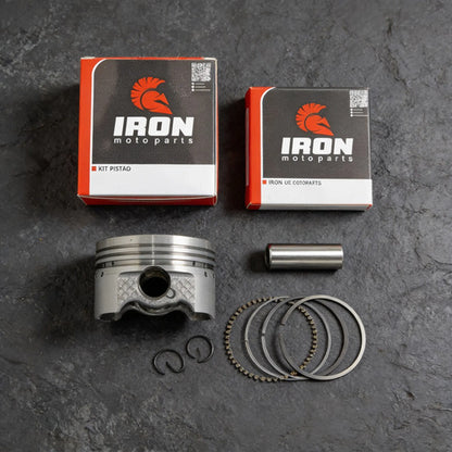 Kit Pistão com Anéis Iron Dafra Apache 150 2011 a 2019 0,75 mm