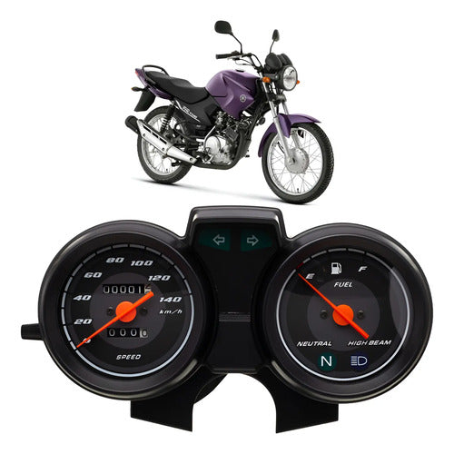 Painel Velocímetro Completo Condor Yamaha Factor 125 2006 a 2008