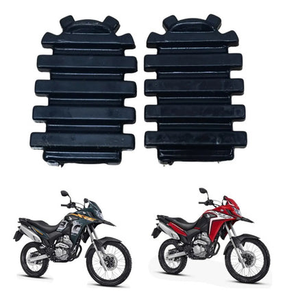 Borracha da Pedaleira Dianteira Smartfox Honda Xre 300 2010 a 2021