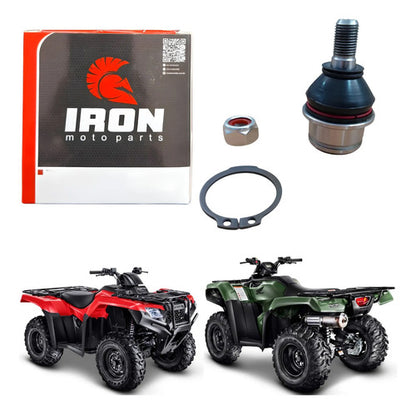 Pivô Inferior da Suspensão Dianteira Iron Honda Trx 420 Fourtrax 2008 a 2024