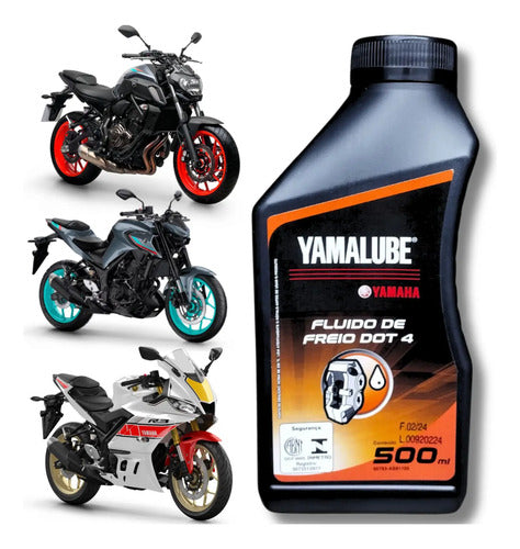 Fluido de Freio Yamalube DOT 4 500 ml
