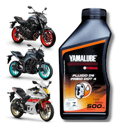 Fluido de Freio Yamalube DOT 4 500 ml