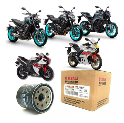 Filtro de Óleo Blindado Yamaha Fazer 600 Mt-03 Yzf-R3 Mt-07 Mt-09 Xj6 Yzf-R1 Xt 660r