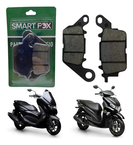 Pastilha de Freio Dianteira Smartfox Yamaha Fluo 125 Nmax 160