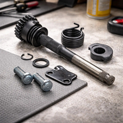 Eixo do Pedal de Partida Completo Iron Shineray Jet 50 125