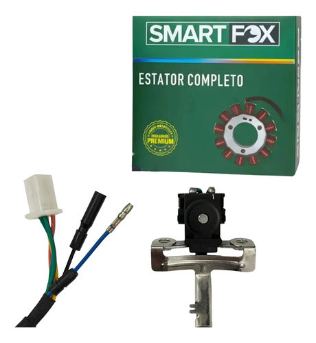 Magneto Estator com Bobina de Pulso Smartfox Honda Crf 230f 2007 em diante