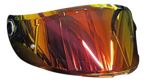 Viseira MT Helmets V14B Targo S Axxis Hummer Revo 2 mm Vermelho
