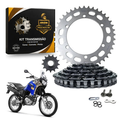 Kit Relação Iron Premium com Retentor Yamaha Lander Ténéré 250 520HO 106L 40/13T