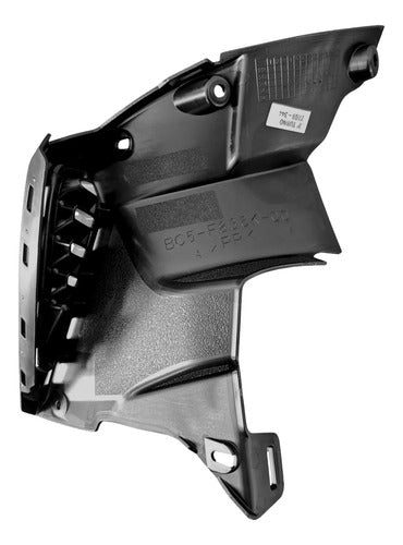 Acabamento Interno da Aba do Tanque Esquerdo Yamaha Fazer Fz25 250 2025 em diante Preto