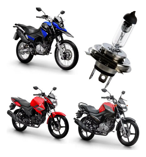 Lâmpada do Farol HS1 Yamaha Factor 125 Crosser Factor Fazer 150 12V 35/35W
