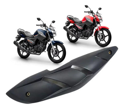 Protetor do Escapamento Yamaha Fazer Factor 150 Preto