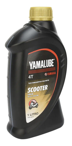 Óleo de Motor Yamalube Scooter 10W-40 Semissintético 4T API SL 1 Litro