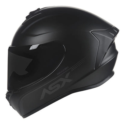 Capacete ASX Draken Solid Preto Fosco