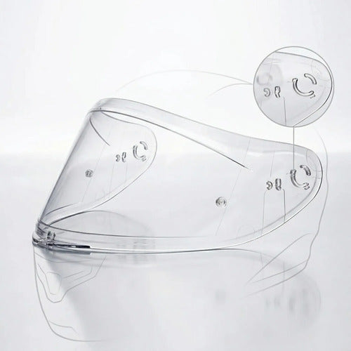 Viseira GP Tech Sense Cristal
