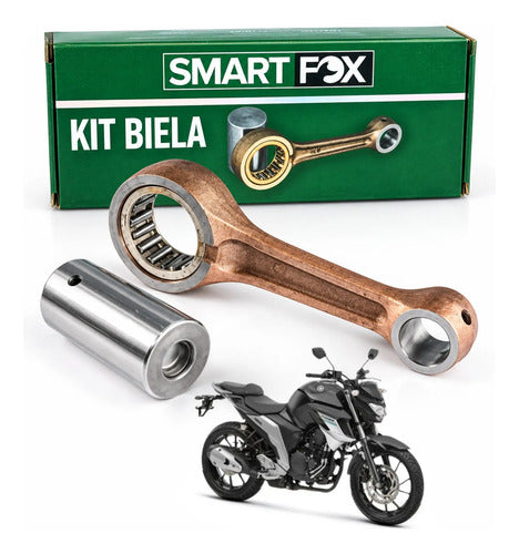 Kit Biela com Pino e Rolamento Smartfox Yamaha Fazer Lander Ténéré 250