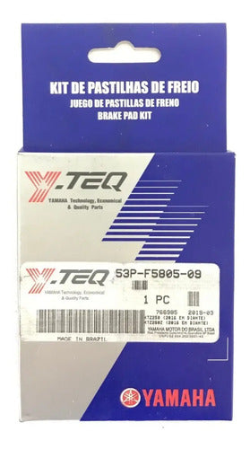 Pastilha de Freio Dianteira Y-TEQ Yamaha Crosser 150 Lander Ténéré Fazer 250