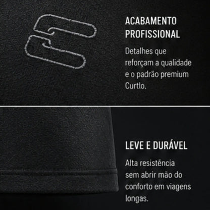 Camiseta Térmica Segunda Pele Curtlo Thermoskin Manga Longa Feminina Preto