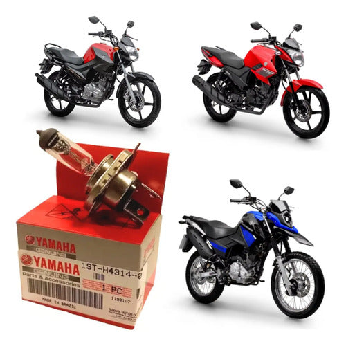 Lâmpada do Farol HS1 Yamaha Factor 125 Crosser Factor Fazer 150 12V 35/35W