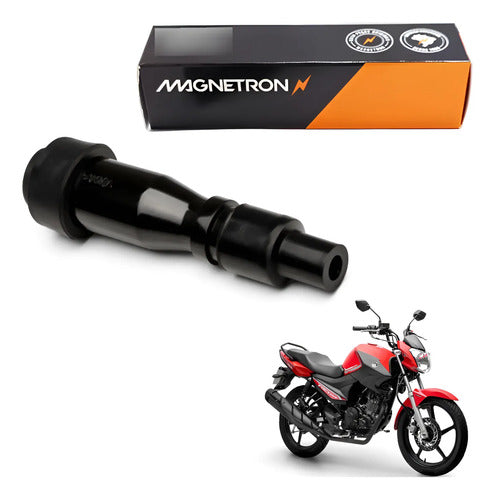 Cachimbo de Vela Magnetron Yamaha Factor 125 Factor Crosser Fazer 150 Resistivo
