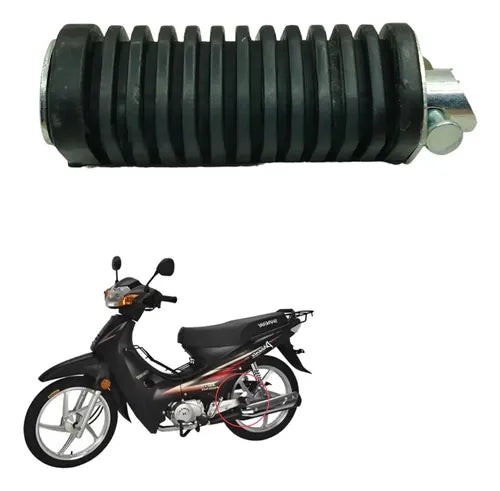 Estribo Pedaleira Traseira Esquerda Iron Shineray Phoenix 50 2011 a 2025