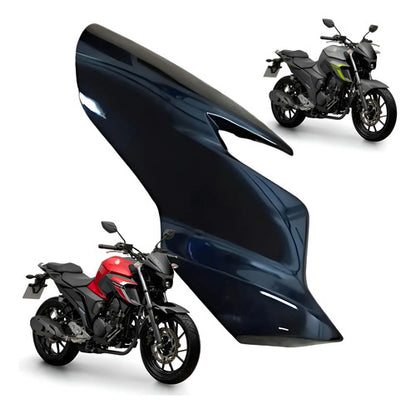 Carenagem Lateral do Farol Direita Yamaha Fazer Fz25 250 2021 a 2025 Preto Brilhante
