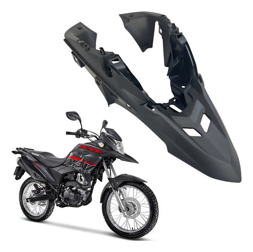 Paralama Dianteiro Superior Paramotos Honda Xre 190 2016 a 2025 Preto