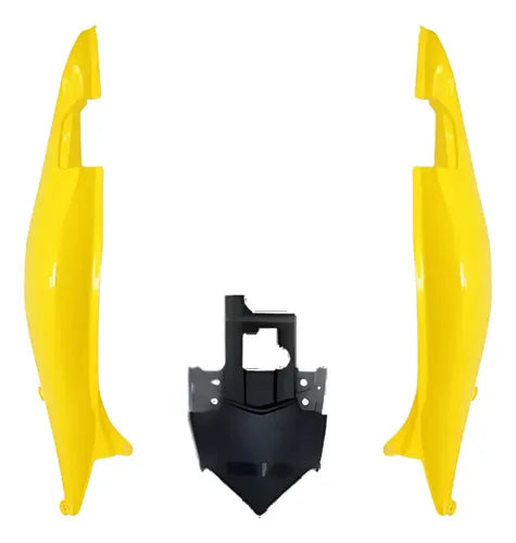 Kit Rabeta Lateral Completa Paramotos Honda Cb 300r 2013 Amarelo