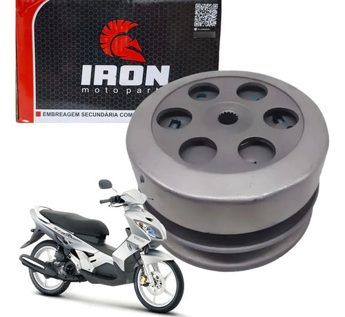 Embreagem Secundária Completa Iron Yamaha Neo 115 2005 em diante