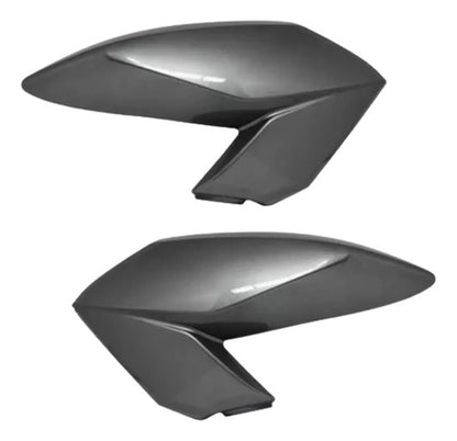 Par de Abas do Tanque Paramotos Honda Cg 160 Fan Start 2016 a 2021 Cinza