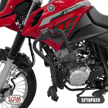 Protetor de Motor com Pedaleira Scam Yamaha Crosser 150 2014 a 2024