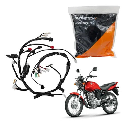 Fiação Chicote Elétrico Principal Magnetron Honda Cg 150 Fan 2011 a 2013