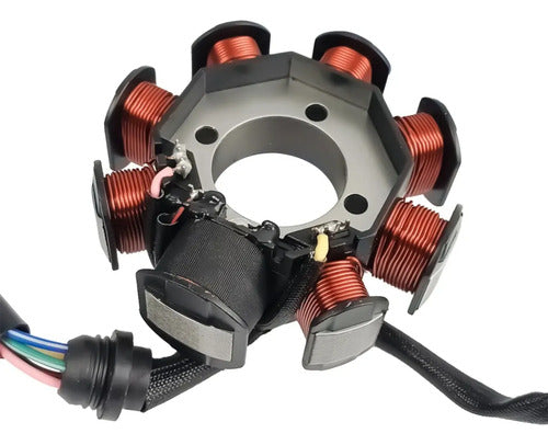 Magneto Estator Iron Shineray Wuyang 125 150 200 7 Bobinas