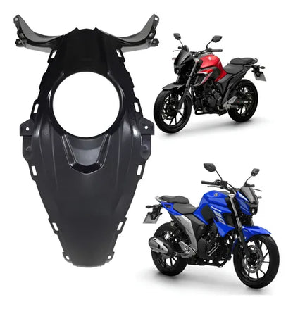 Tampa Superior do Tanque Yamaha Fazer Fz25 250 2018 a 2025 Preto