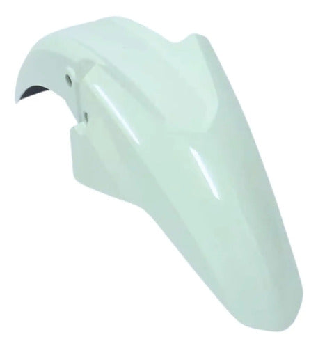Paralama Dianteiro sem Suporte Paramotos Honda Cg 160 Titan Fan 2016 a 2021 Branco