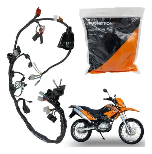 Fiação Chicote Elétrico Principal Magnetron Honda Bros 150 2011 a 2012 Versão Esd