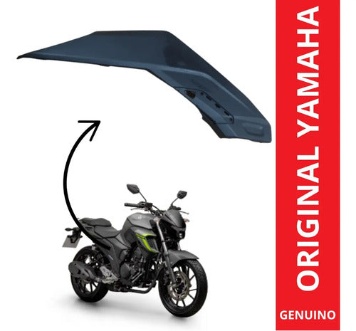 Painel Lateral Direito Yamaha Fazer Fz25 250 2018 em diante Preto Fosco