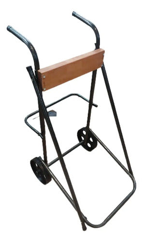 Carrinhos Para Motor De Popa Até 25 Hp Reforçado