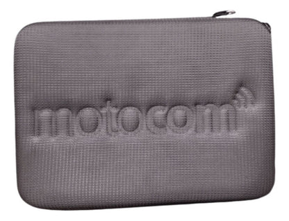 Par de Intercomunicadores de Capacete Motocom Prime Universal Bluetooth com Rádio FM