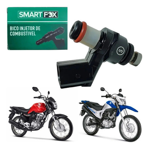 Bico Injetor 8 Furos Smartfox Honda Cg Bros 160 Start 2016 a 2025